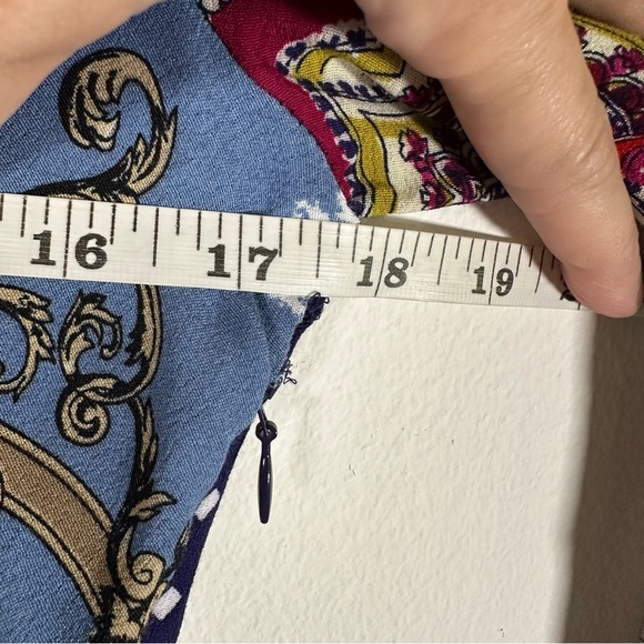 Moulinette Soeurs Istanbul Handkerchief Wrap Style Dress Size 2 * Small Flaw - Picture 13 of 13